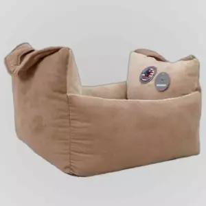 강아지 드라이빙 베드 브라운 1P 침대 카시트 반려견