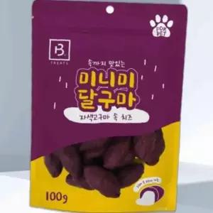 브리더랩 미니미 달구마 자색고구마n치즈 100g