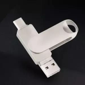 외장메모리 젠더 USB+TypeC+8-Pin 아무 64G 예쁜usb