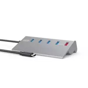휴대용 USB허브 A타입 4in1 C타입 커넥터 USB3.0