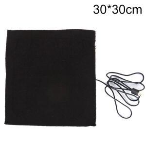 대형 USB 따뜻한 카본 가열 패드, 재킷 코트 조끼, 30x30cm