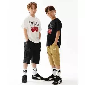 [푸마]키즈 메모리아 카고 버뮤다 팬츠 PK62PW302 6241341