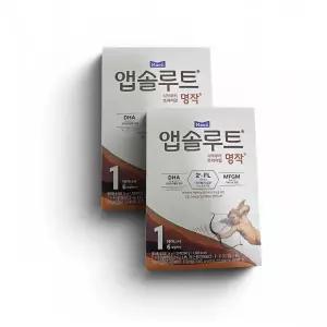 매일유업 리뉴얼 앱솔루트 명작 2FL 분유 스틱 1단계(0~6개월) 14g 20포 2박스