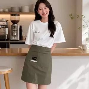 케이터링 허리 앞치마 카페 숏 바리스타 조리용 에이프런 서빙