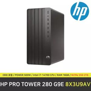 HP Pro Tower 280 G9E 8X3U9AV 컴퓨터 / RAM 16GB / NVMe SSD 2TB