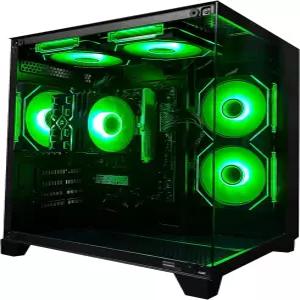 ALCPOK 게이밍 PC 데스크탑 AMD Ryzen 7 5700G 3.8GHz 16GB DDR4 3200MHz RAM 1TB NVMe SSD 550W 브론즈