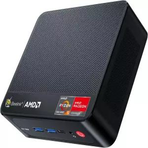 Beelink 미니 PC SER5 5500U AMD Ryzen 5 컴퓨터 6C/12T 최대 4.0GHz 마이크로 16GB DDR4 SSD 데스크톱 4K