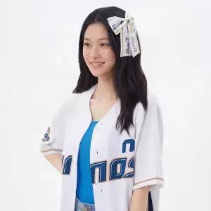 [LAP](타임스퀘어점패션관)[KBO]NC다이노스(홈)_레터링 리본핀 AS7GA307