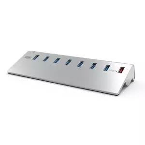 USB3.0 8포트 허브 이 스탠드형 퀵차지 데 태블릿 OTG