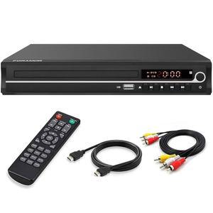 DVD 플레이어, FORAMOR HDMI 플레이어 TV 입력 지원 홈 USB HD 풀 지역 프리 1080P 케이블 리모컨