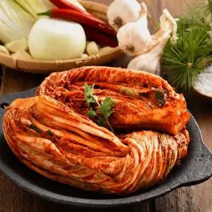 [하라네]국내산 전라도 배추김치 2kg 포기 김장 김치 당일생산 생김치