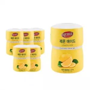 레몬티 파우더 과즙분말 레몬 에이드 550g 6개