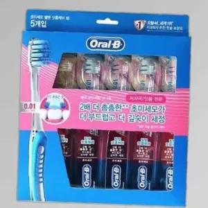 OralB 초소형헤드 초미세모 벨벳 잇몸케어 5개입 칫솔