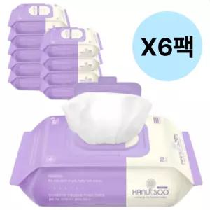 하늘수 부드러운 출산용품 물티슈 캡형 70매 60팩 BNS