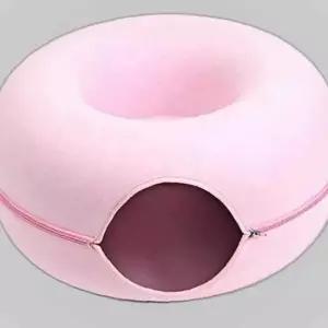 핑크 고양이 냥이집 터널 고양이집 도넛 고양이침대