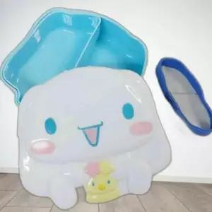 산리오 시나모롤 입체 도시락 1단 밴드형