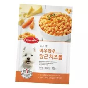 바우와우 당근 치즈볼 100g