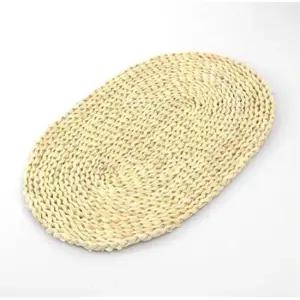 TBZ 내추럴 옥수수 라탄 식탁매트 테이블깔개 책상깔판 책상매트 테이블깔개