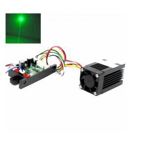 산업용 532nm 80mw-100mw 녹색 도트 레이 다이오드 모듈 12V w TTL 0-20KHZ