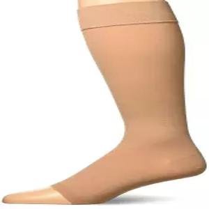 퓨처로 남성용 오픈 토 무릎 길이 스타킹 미디엄 베이지 펌(2030mm/Hg)
