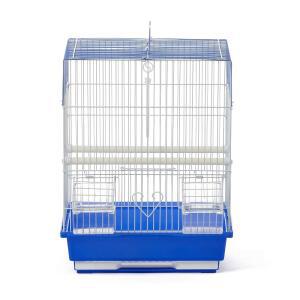 PREVUE PET PRODUCTS 손잡이가 달린 잉꼬 쉬운 작은 새 등을 핀치, 블루 카나리아, 버지, - 캐리어, 화이트 & 액세서리, 지붕 여행용 가정 보관, 사각 새장 위한 또는