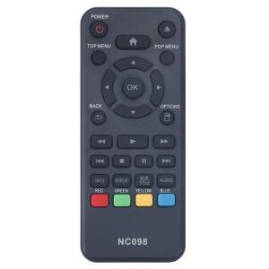 NC098 교체용 리모컨 블루레이 디스크 DVD BDP1502F7과 호환 BDP1502 /F7 플레이어 F7