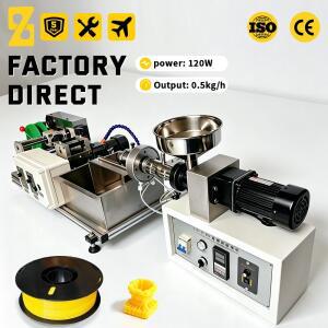 데스크탑 3D 필라멘트 압출 생산 라인 0.5kg/h PLA/ABS 가정 및 작업장에서 제작 가능
