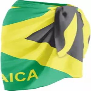 하고고 비치 사롱 여성 수영복 랩업 긴 커버업