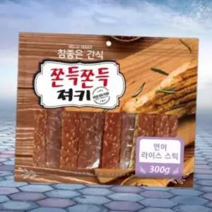 참좋은간식 쫀득쫀득 져키 연어 라이스 스틱 300g