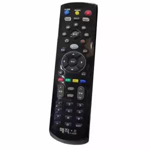 블랙 삼성TV 셋톱박스 통합리모컨 만능 범용 셋리모콘 IPTV TV 모니터 셋톱 학습 멀티