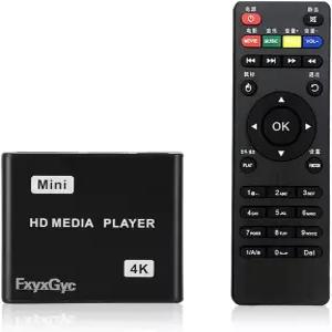 HDMI 미디어 플레이어 4K 울트라 HD 디지털 광고 재생 멀티미디어 TV 위해 USB 드라이브 SD 카드 4K@30Hz