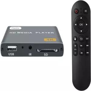 USB 드라이브/SD 카드 포트 HDMI/AV 출력 디지털 사이니지 울트라 HD 4K 30Hz H.265/HEVC MP4 루프 자동