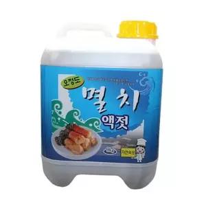 오정도 자연숙성 멸치액젓 9kg 대용량 식당 업소용 김장 김치 찌개 양념 김치양념 김장재료