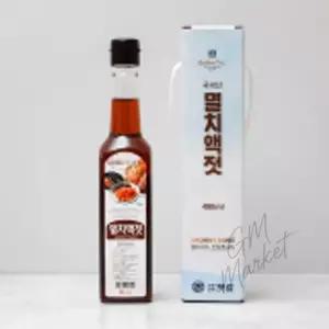 국내산 3년 저온 숙성 멸치액젓 480ml 김장용 천연 조미료 김치 찌개 감칠맛 천일염 찌개간장대용 나물무침