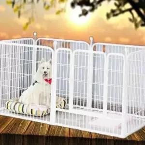 비타리토 반려동물 애견 철제 펜스 90cmx100cm 화이트