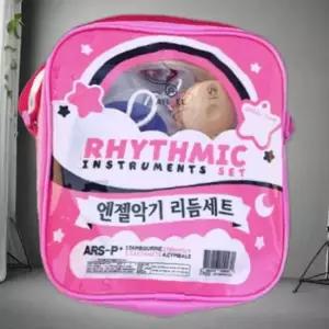 엔젤악기 리듬세트 리듬악기 핑크