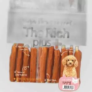 오래먹는 애견 간식 우유치킨껌 300g 영양 육포 개껌