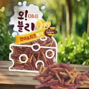 오블리 연어n치즈버거100gX80개(1박스)