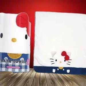 스케이터 헬로키티 캐릭터 비치타올 바스 타월 수건