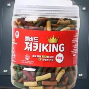 D17 져키킹 M 1kg 애견간식