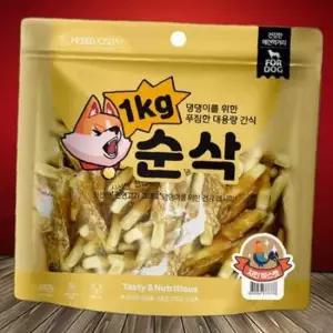 헤세드요셉 순삭 치킨비스켓 1kg 강아지 간식