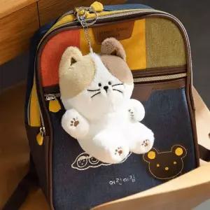 [골드스마일]데일리 인형 키링-안녕 살찐이