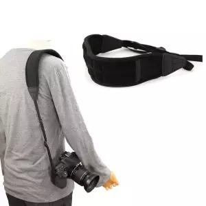 카메라 스트랩 블랙 가죽 미러리스용 120cm