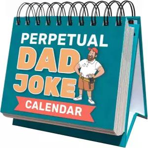 아빠 농담 달력 아버지의 날 선물을 위한 영구 책상 365일 새로운 재미있는 생일 개그