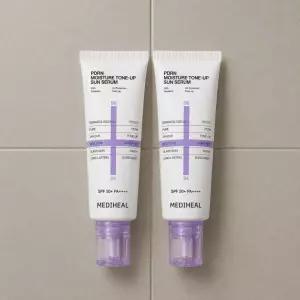 메디힐 PDRN 수분 선세럼 매끈 톤업 50g x 2개