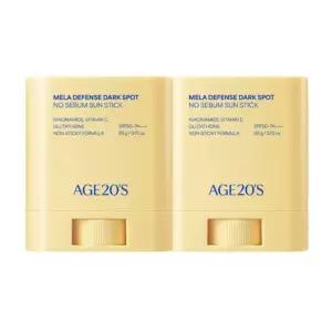AGE20S 멜라디펜스 기미 노세범 선스틱 20g x 2개