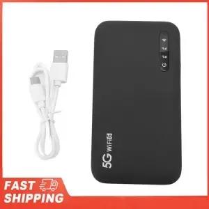 5G WiFi 모바일 핫스팟 SIM 카드 슬롯 휴대용 고속 연결 휴대폰 노트북 태블릿용 가정 및 여행용
