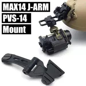 MAX4 JARM PVS4 마운트 헬멧 NVG AN/PVS4 비전 장치 금속 경량 브래킷