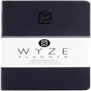 Wyze Planner 언데이트 데일리 플래너 - 6개월 A5 생산성 조직자 하루 전체 페이지 ADHD 친화적 시간별