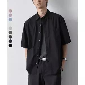 애습 ASP 레귤러 핏 코어 반팔 셔츠 ARO24SS2SH096 3382218